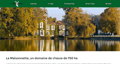 Desktop Screenshot of chasse-la-maisonnette.com